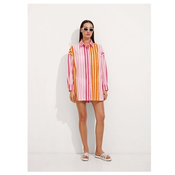 Beach Riot Alexa Button Down Tunic - Picture 2 of 14